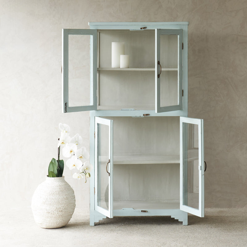Vintage Large Cabinet | Sky Blue