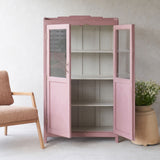Vintage Large Cabinet | Dusty Pink