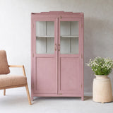 Vintage Large Cabinet | Dusty Pink