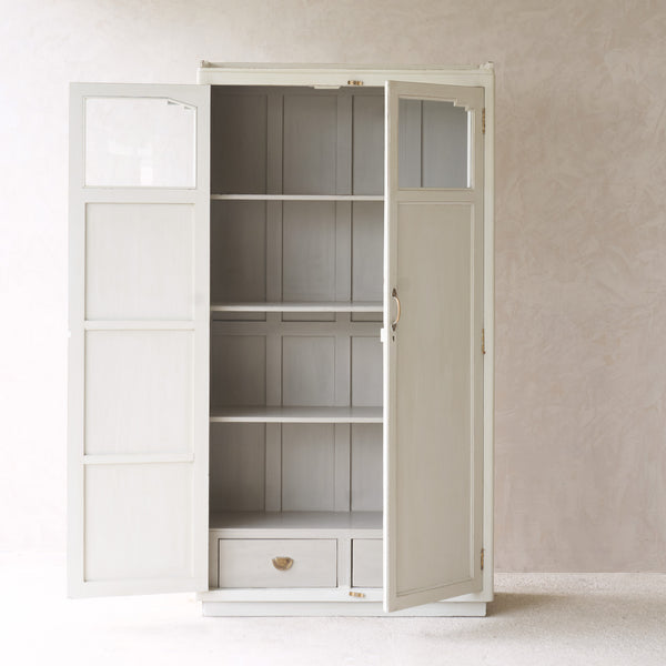 Vintage Large Cabinet | Limestone