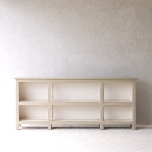 Vintage Teak Sideboard with Open Shelves | Ricotta