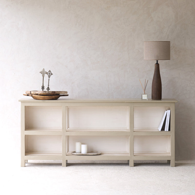 Vintage Teak Sideboard with Open Shelves | Ricotta
