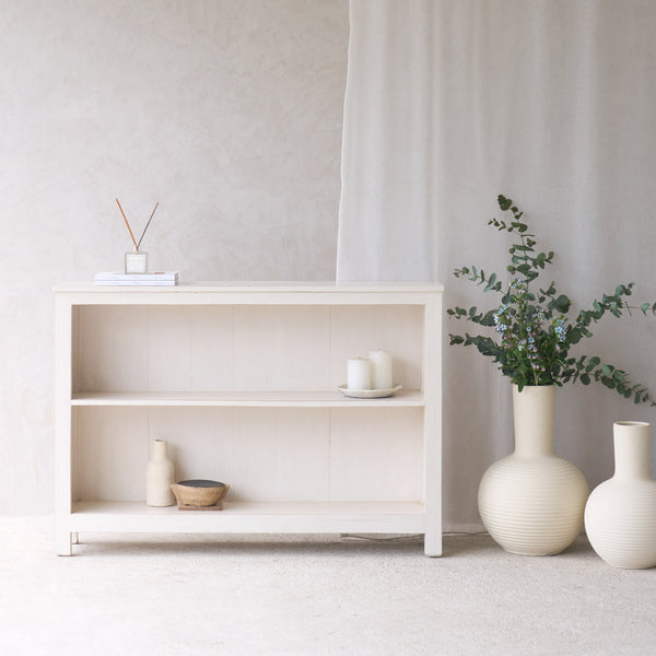 Vintage Teak Sideboard with Open Shelves | Ricotta