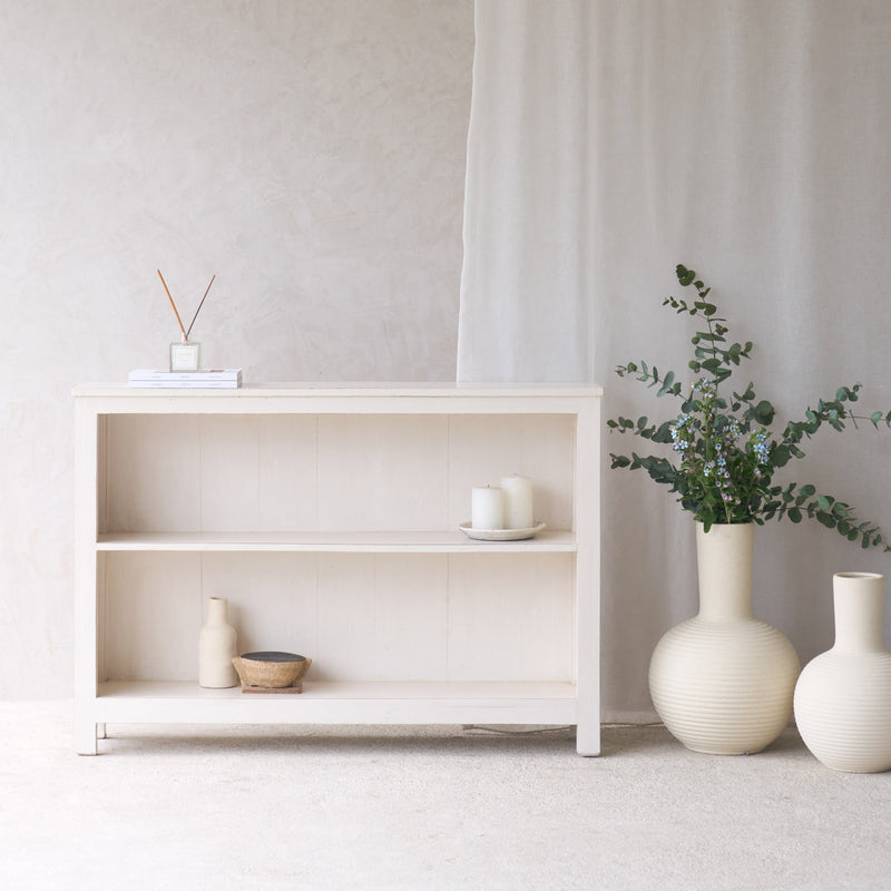 Vintage Teak Sideboard with Open Shelves | Ricotta