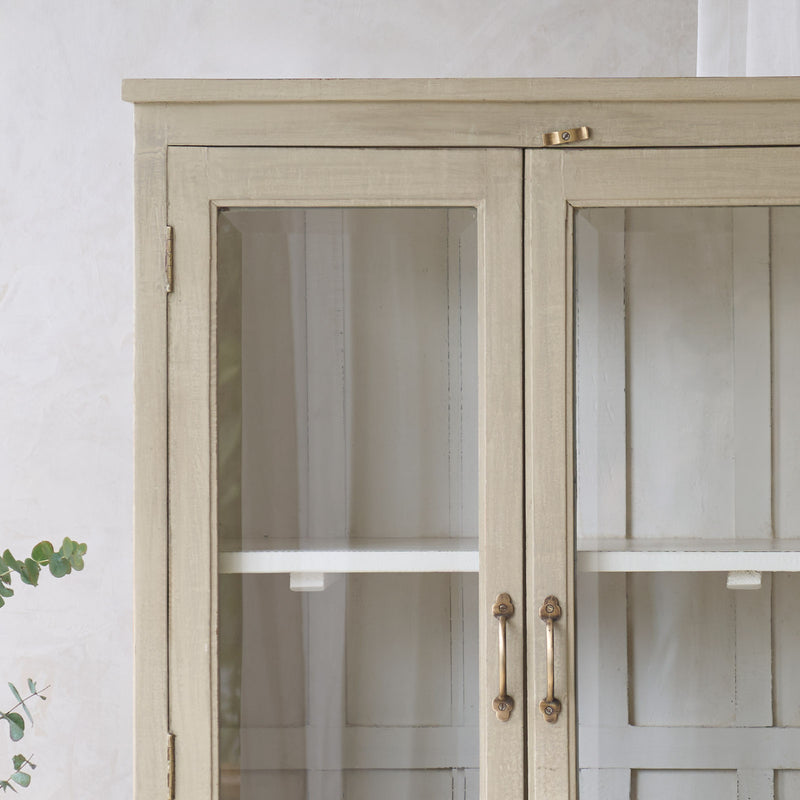 Vintage Medium Cabinet | Linen