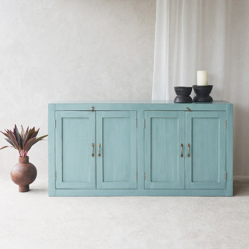 Ledge Sideboard with Full Doors | Teal