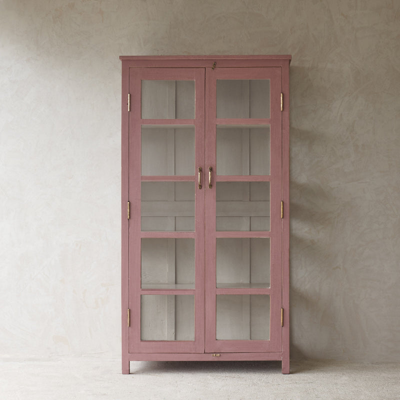 Vintage Large Cabinet | Dusty Pink