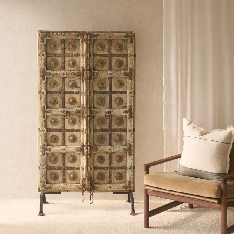 Vintage Teak Door | Natural