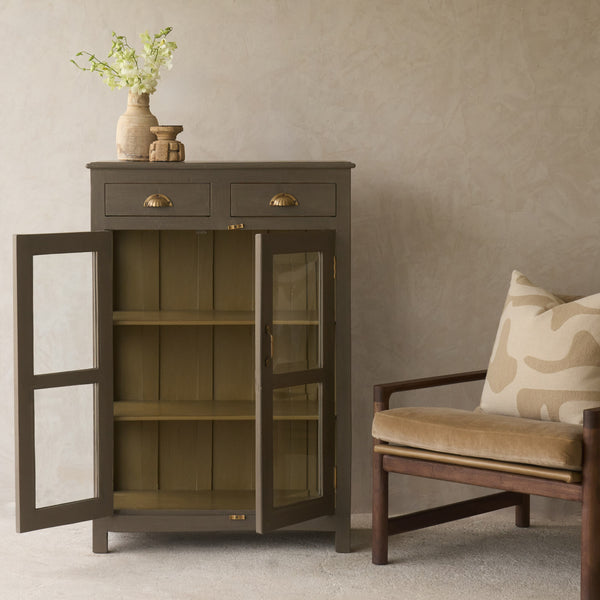Vintage Medium Cabinet | Eucalyptus
