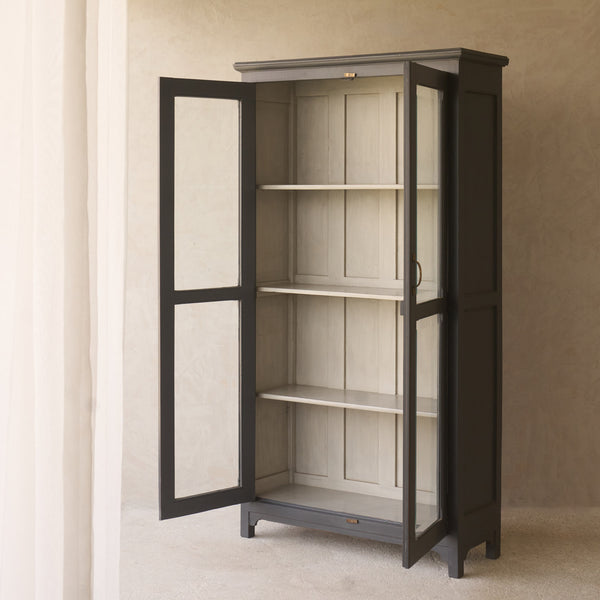 Vintage Large Cabinet | Charcoal