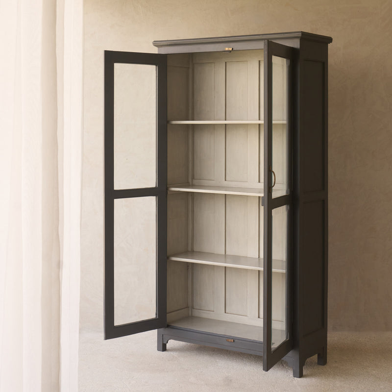 Vintage Large Cabinet | Charcoal