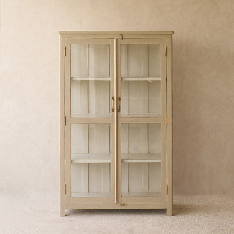 Vintage Tall Cabinet | Linen
