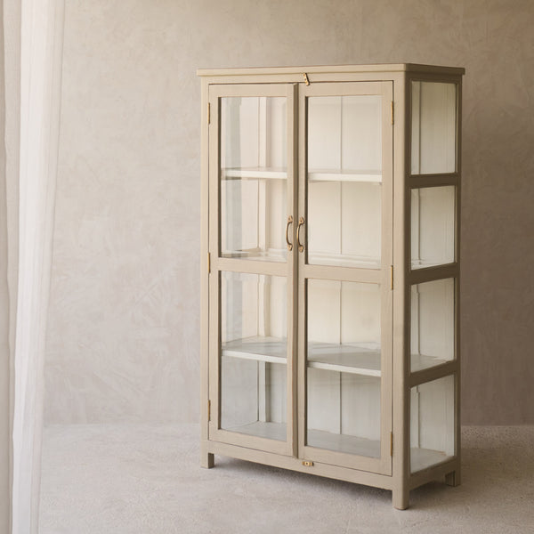 Vintage Tall Cabinet | Linen