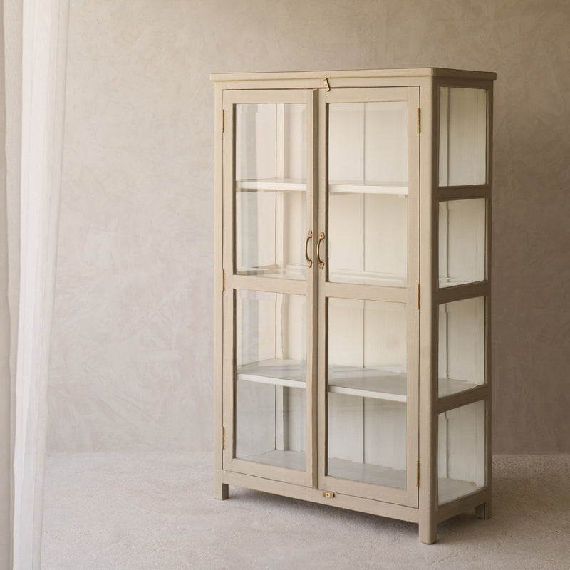 Vintage Tall Cabinet | Linen