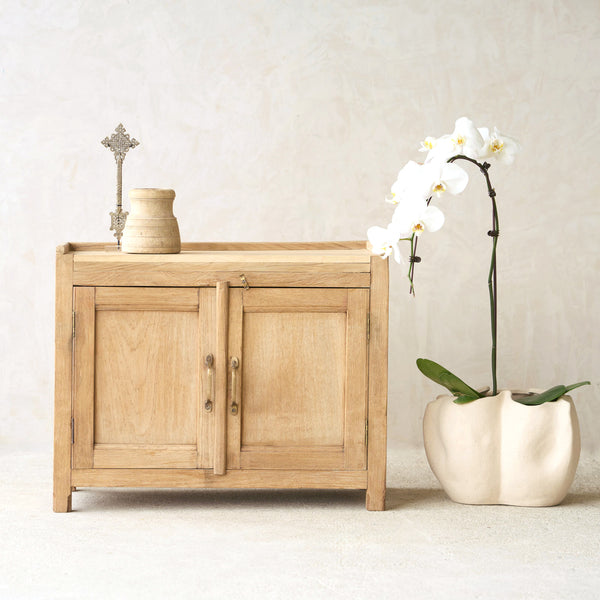 Vintage Small Cabinet | Natural