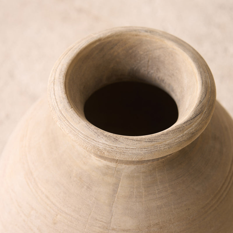 Vintage Wooden Pot
