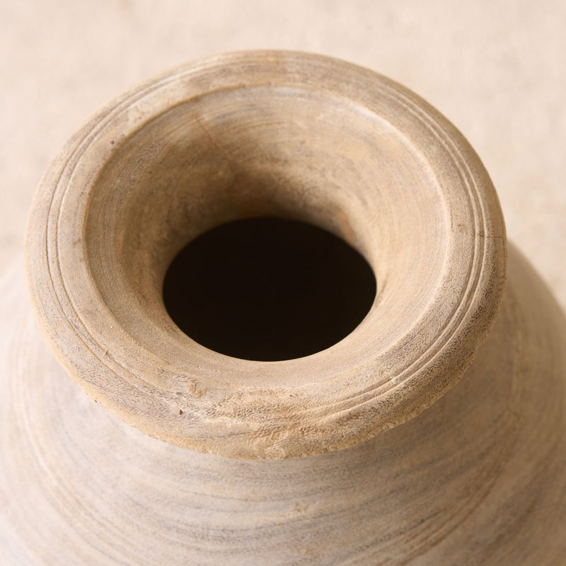 Vintage Wooden Pot