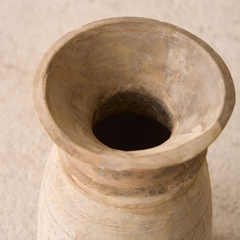 Vintage Wooden Pot