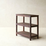 Vintage Teak Display Rack A | Dark Stained - Originals Furniture