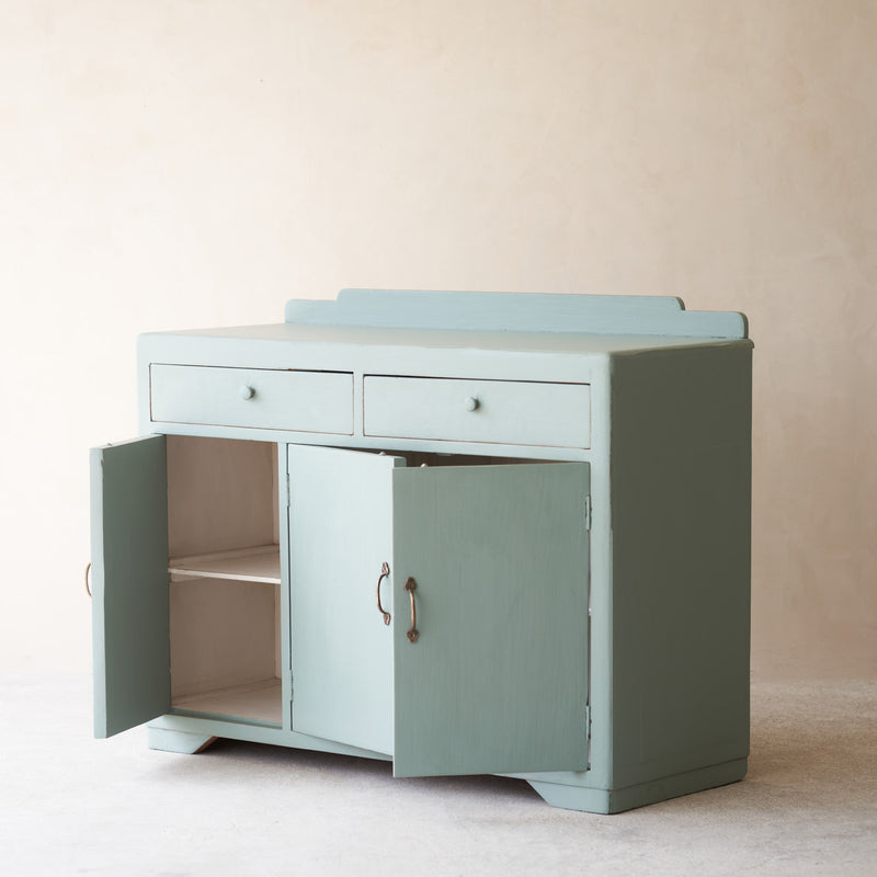 Vintage Small Cabinet with 2 Drawers | Jade