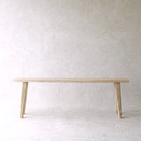 Rustic Java Teak Bench | Whitewash