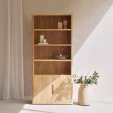 Java Bookcase | Old Teak - Natural (100cm)