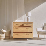 Ledge Chest of Drawers | Old Teak - Natural