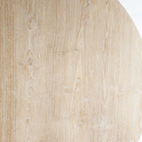 Java teak round dining table in whitewash - Originals Furniture Singapore