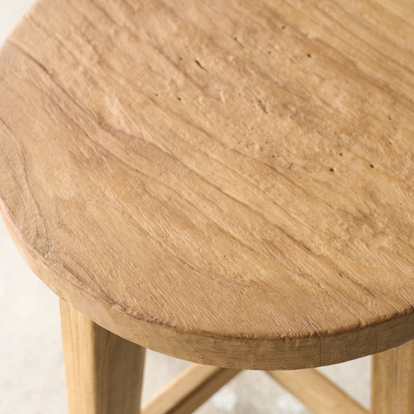 Java Round Stool | Teak - Originals Furniture