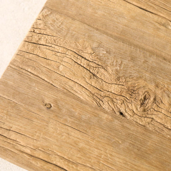 Roca Rustic Coffee Table | Old Teak - Natural (75cm)