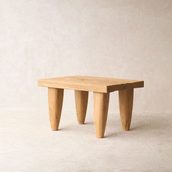 Roca Rustic Coffee Table | Old Teak - Natural (75cm)