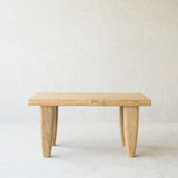 Roca Rustic Coffee Table | Old Teak - Natural (91cm) - Originals Furniture