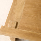 Weaving Coffee Table | Square - Natural (75cm)