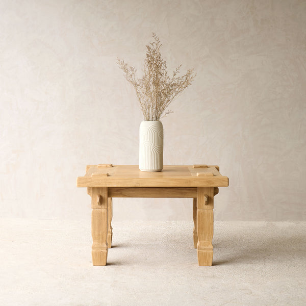 Weaving Coffee Table | Square - Natural (75cm)