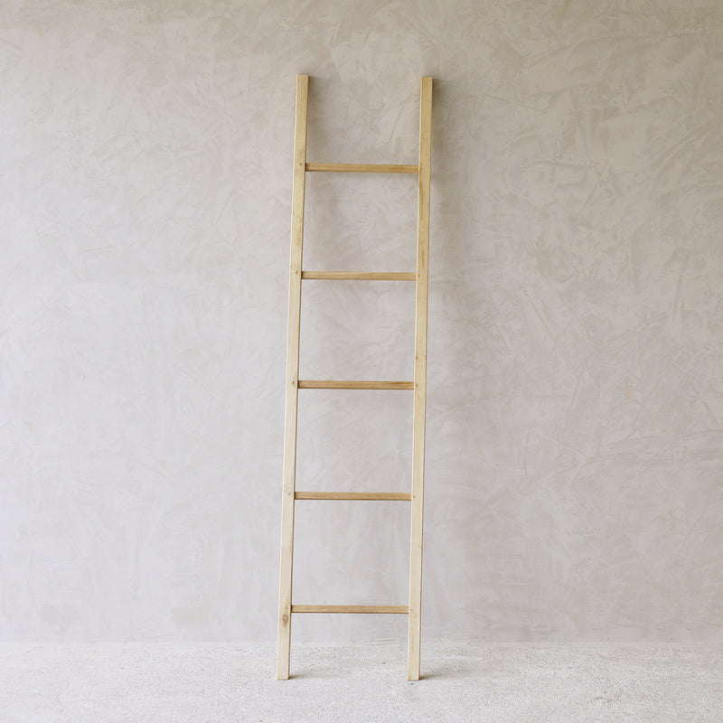 Java Ladder | Old Teak - Natural