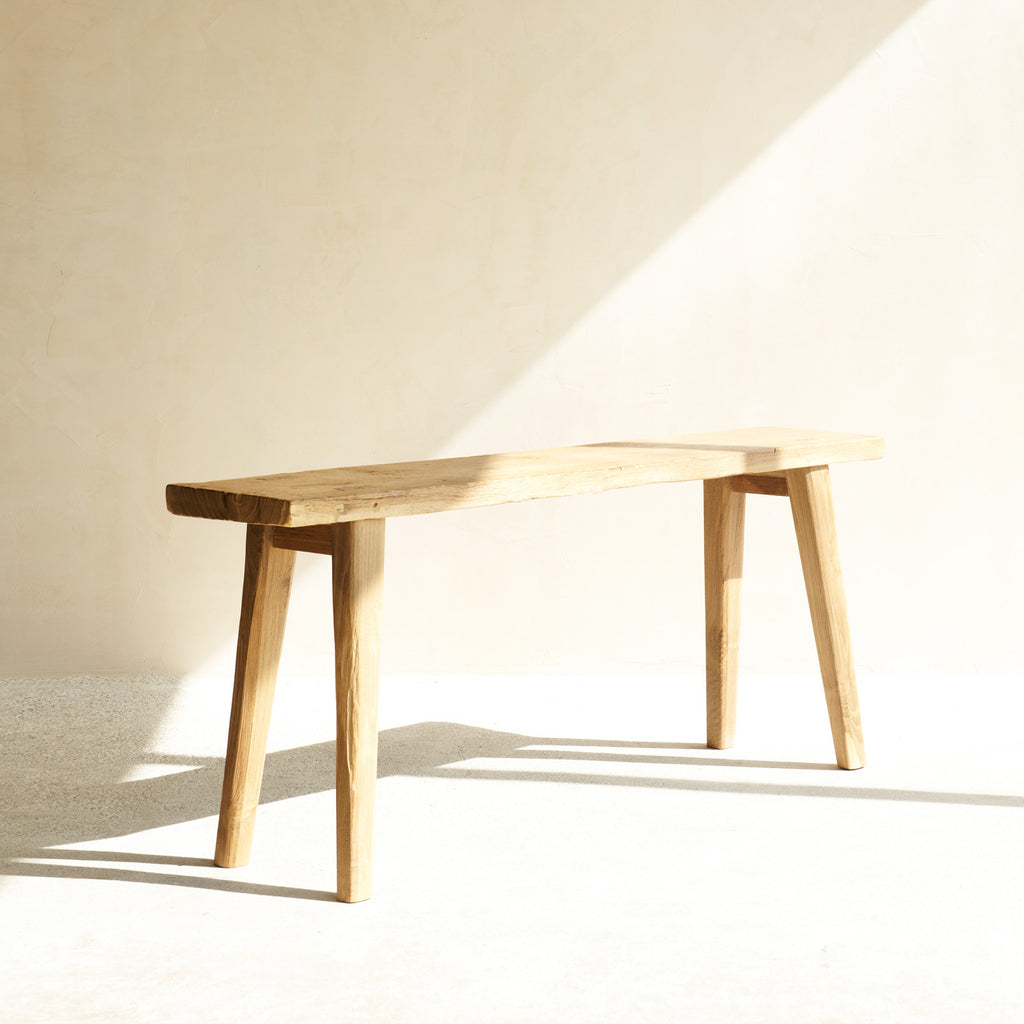 Java Bench And Table Rustic Java Teak Bench | Natural – Originals Furniture