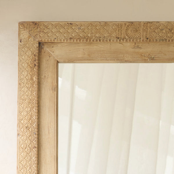 Vintage Carved Foliate Mirror