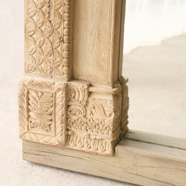 Vintage Carved Foliate Mirror