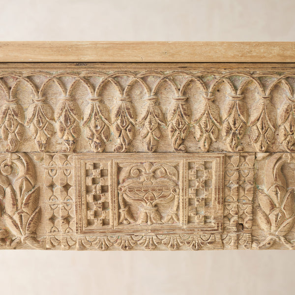 Reclaimed Carved Teak Console | No. 3