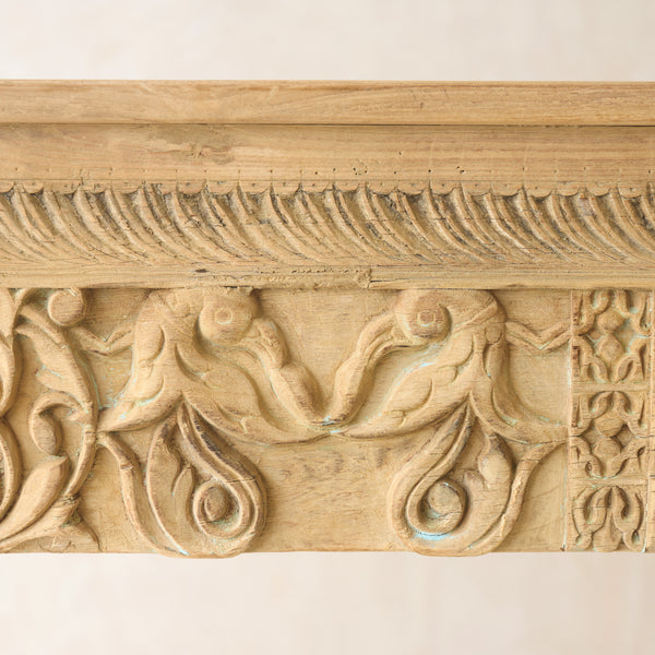 Reclaimed Carved Teak Console | No. 5