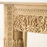 Reclaimed Carved Teak Console | No. 5