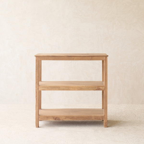 Vintage Teak Display Rack A | Natural