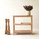Vintage Teak Display Rack A | Natural
