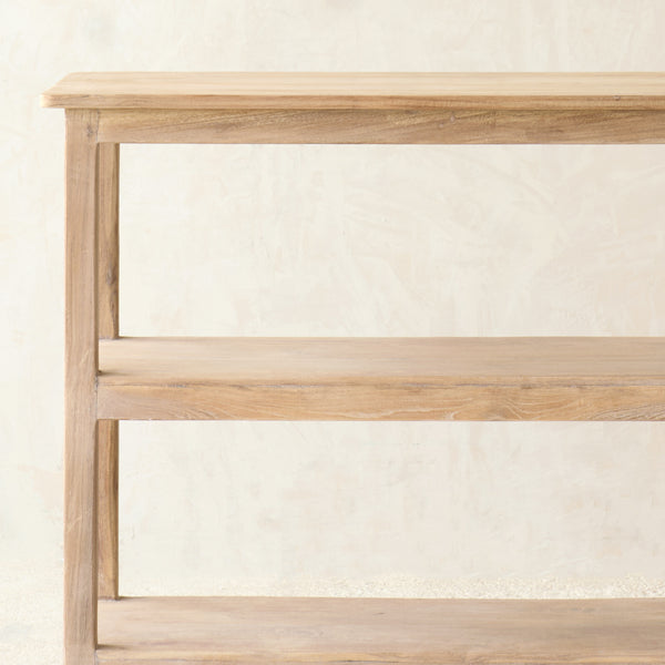 Vintage Teak Display Rack B | Natural