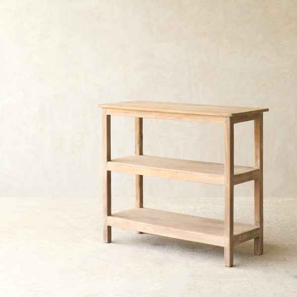 Vintage Teak Display Rack B | Natural
