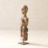 Vintage Naga Tribal Wood Sculpture