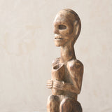 Vintage Naga Tribal Wood Sculpture