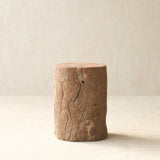 Reclaimed Indian Solid Wood Log Side Table