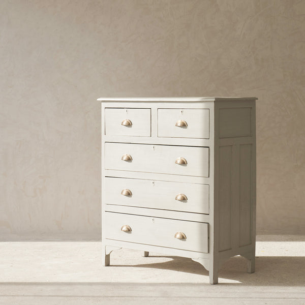 Vintage Chest of Drawers | Pewter