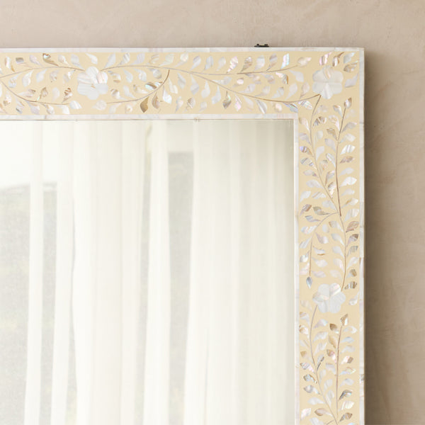 Inlay Mirror | Mother of Pearl